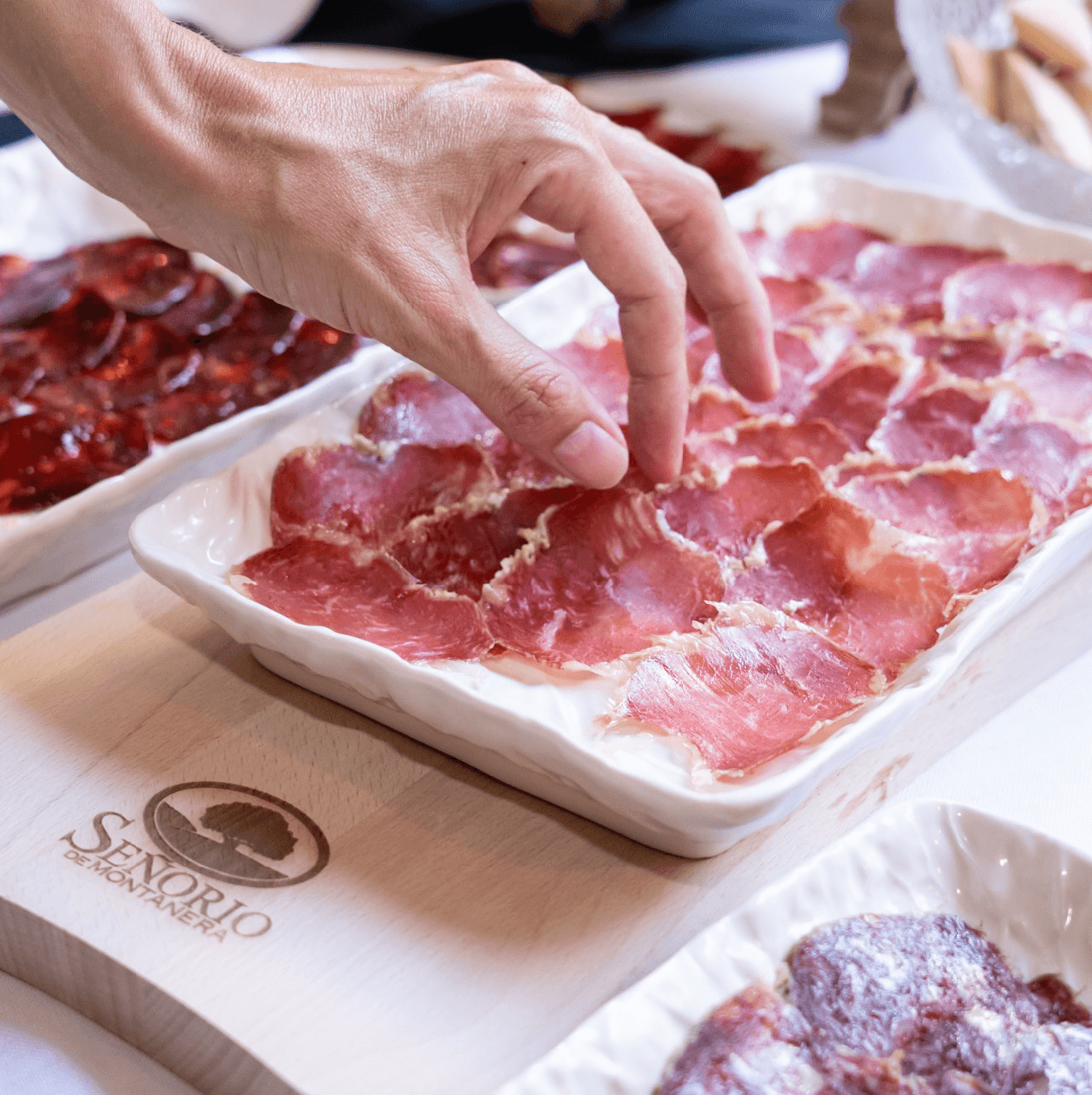 Señorío de Montanera ibéricos en Mercado Santa Ana