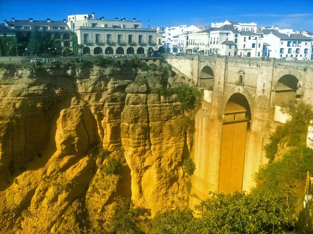 El Puente Nuevo de Ronda sobre la garganta del Tajo