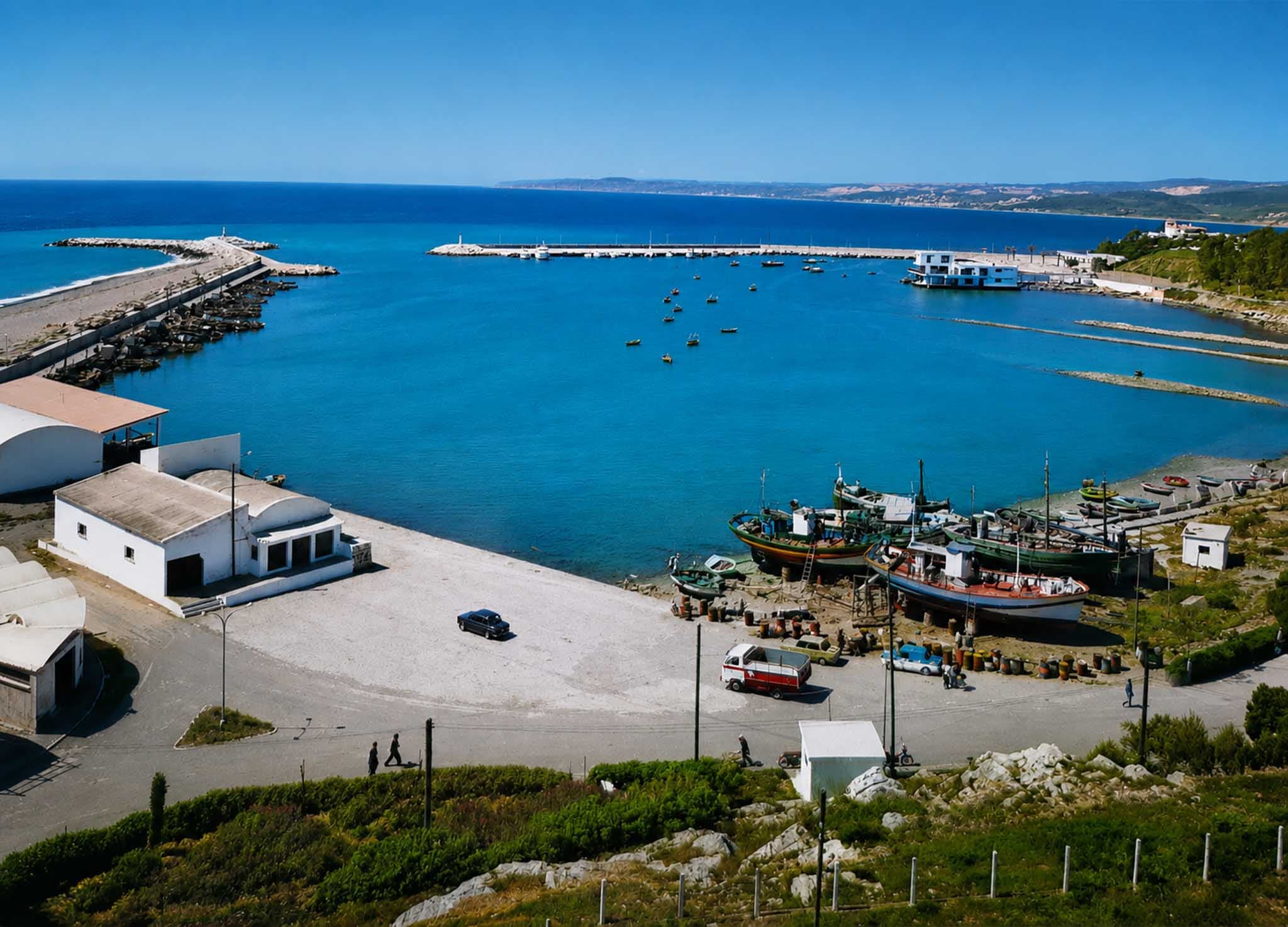 Puerto Pesquero de Estepona — imagen histórica