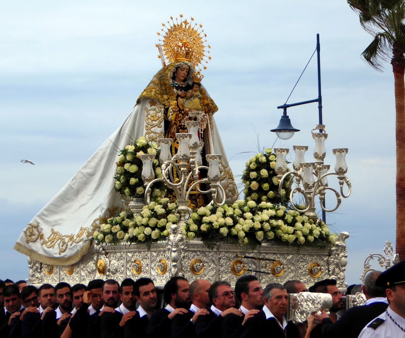 Imagen de la Virgen del Carmen, Patrona de Estepona