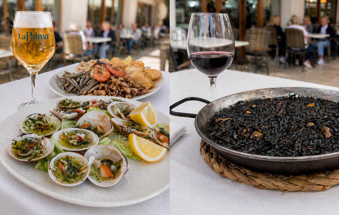 Terraza de Restaurante La Palma en Estepona