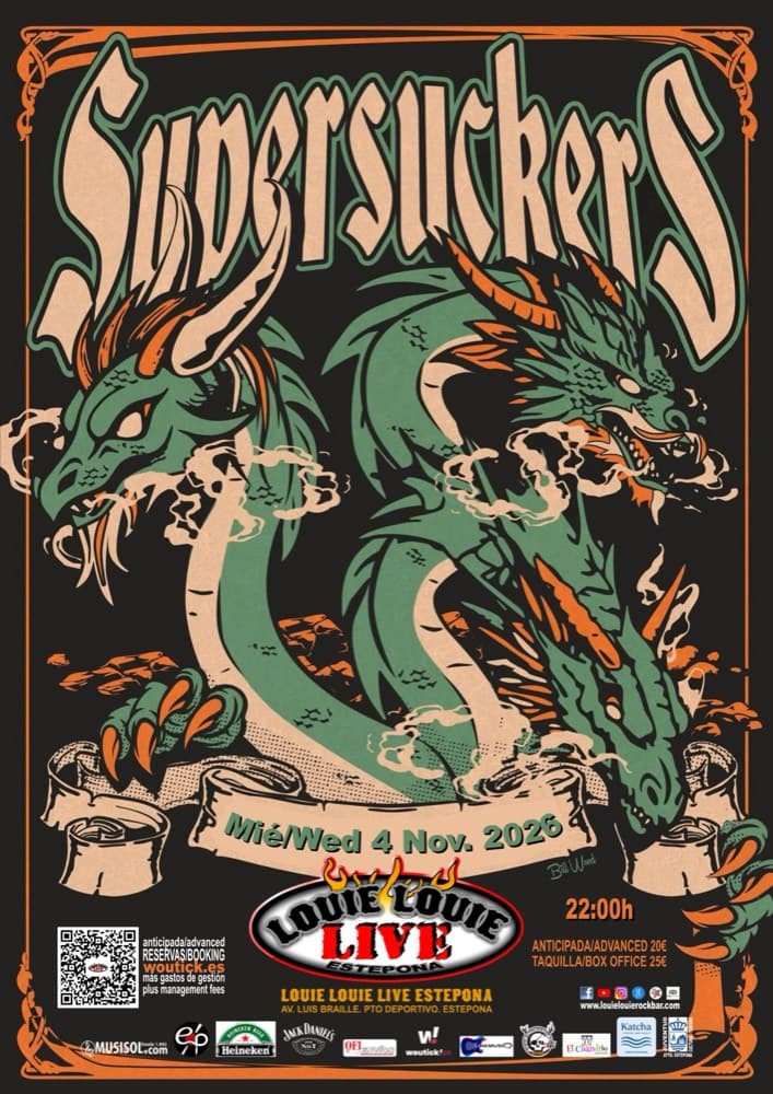 Supersuckers — Mié 4 nov
