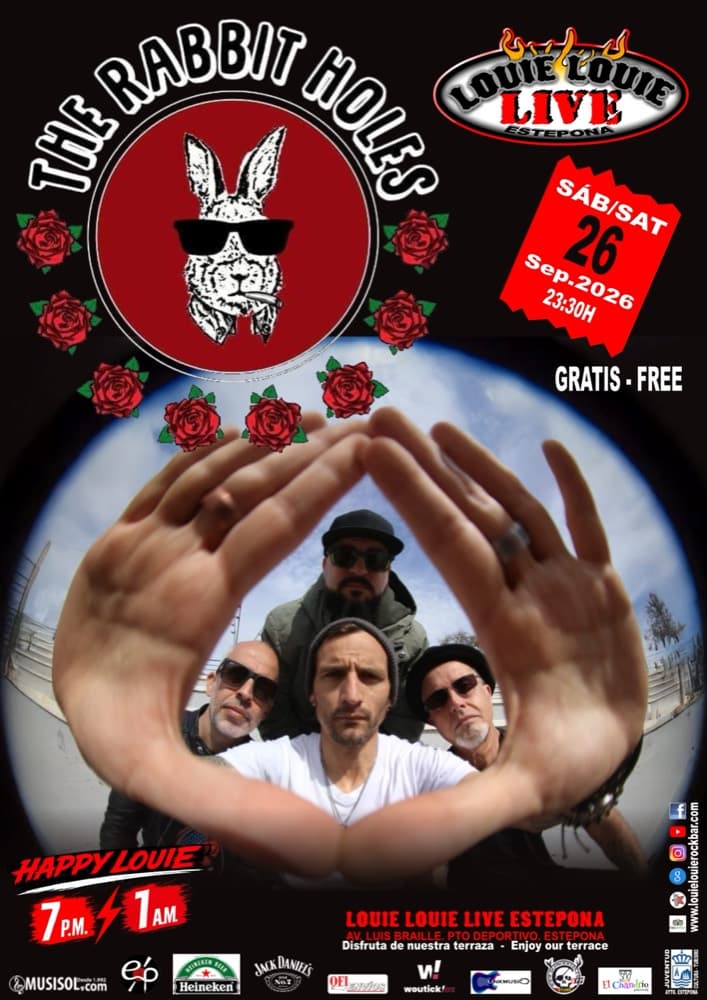 The Rabbit Holes — Sáb 26 sept