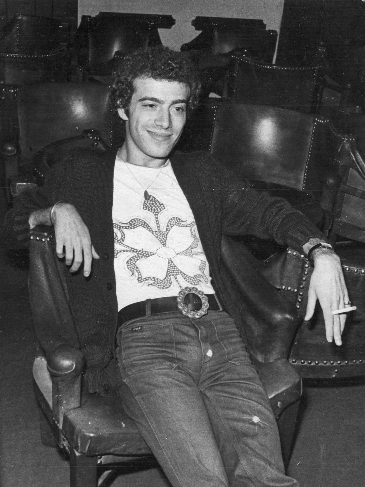 Ángel Rodal en sus años de actor en Madrid