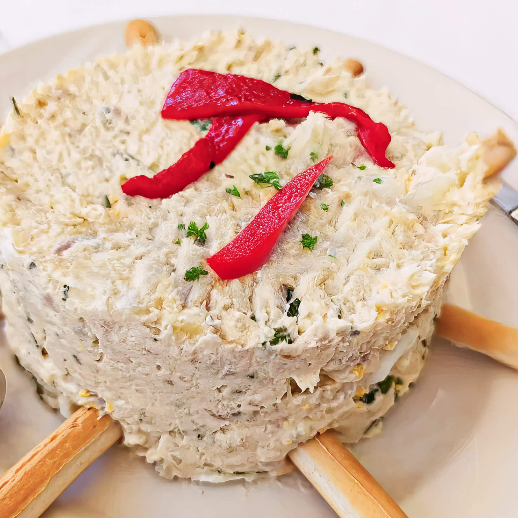 Ensaladilla tradicional en Restaurante La Palma Estepona