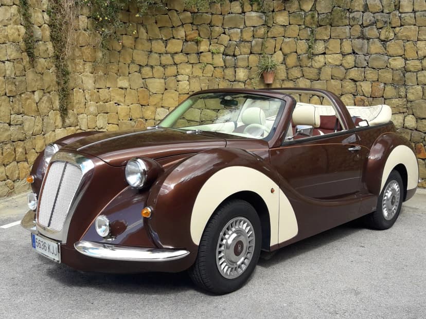 Hurtan Author descapotable de Autos Luna, el coche que reservan para bodas