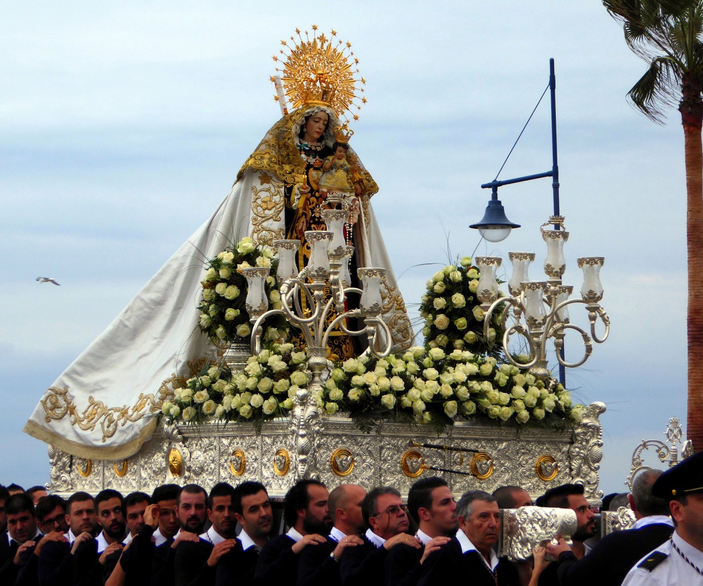 Imagen de la Virgen del Carmen, Patrona de Estepona
